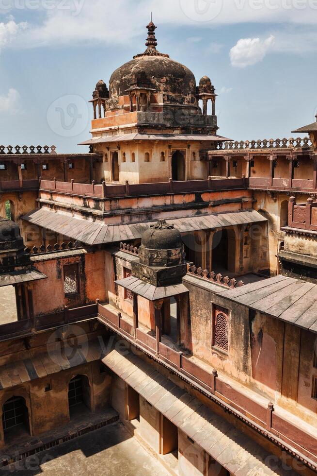 données palais dans madhya pradesh, Inde photo