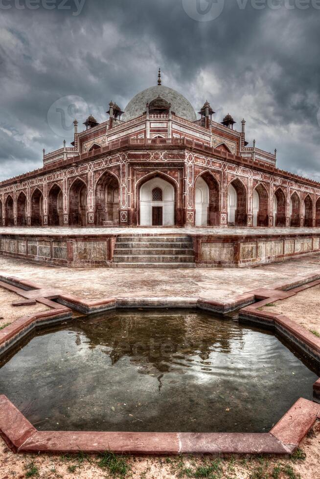 la tombe de humayun. delhi, inde photo