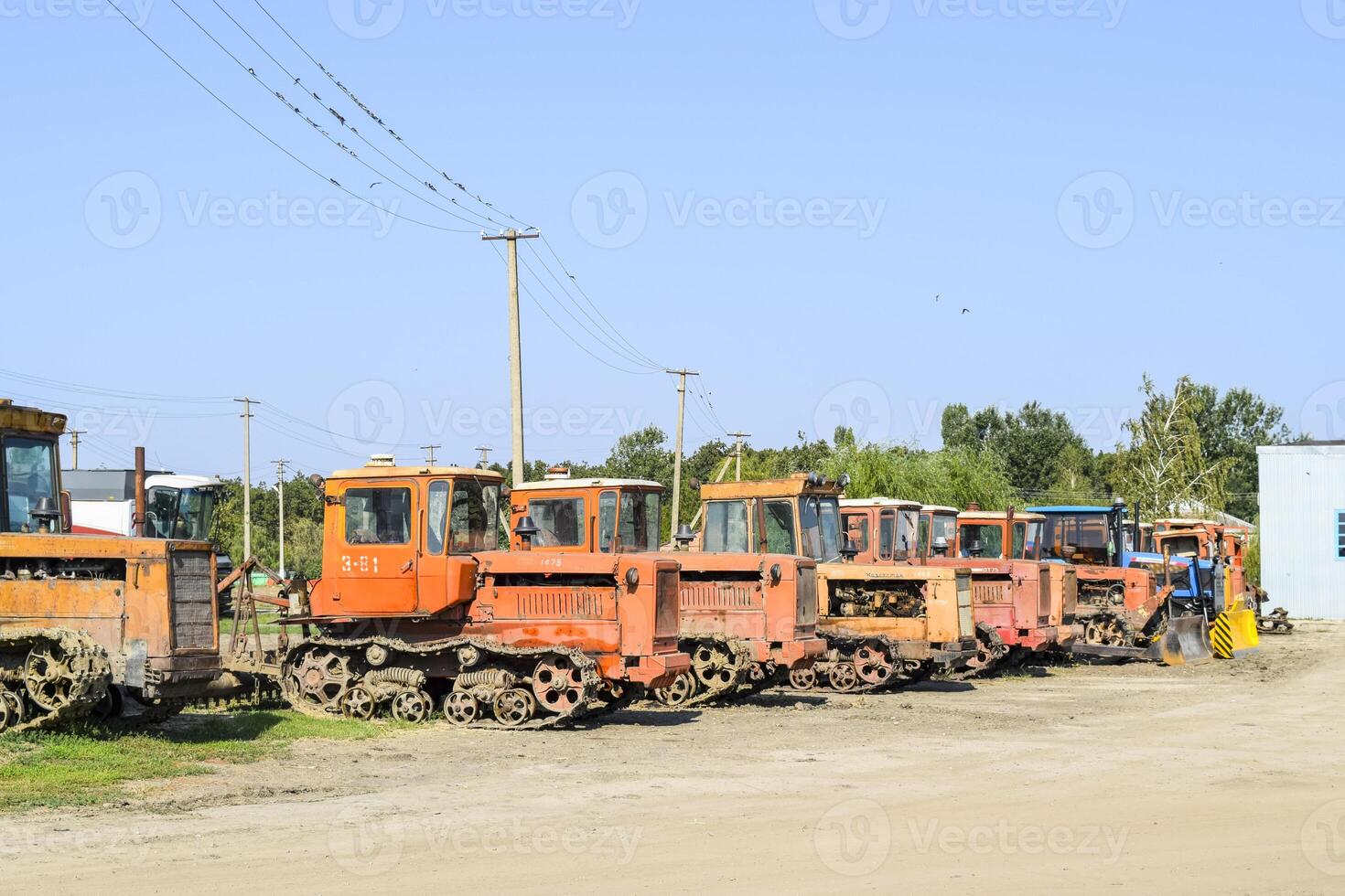 tracteur. agricole machinerie. photo