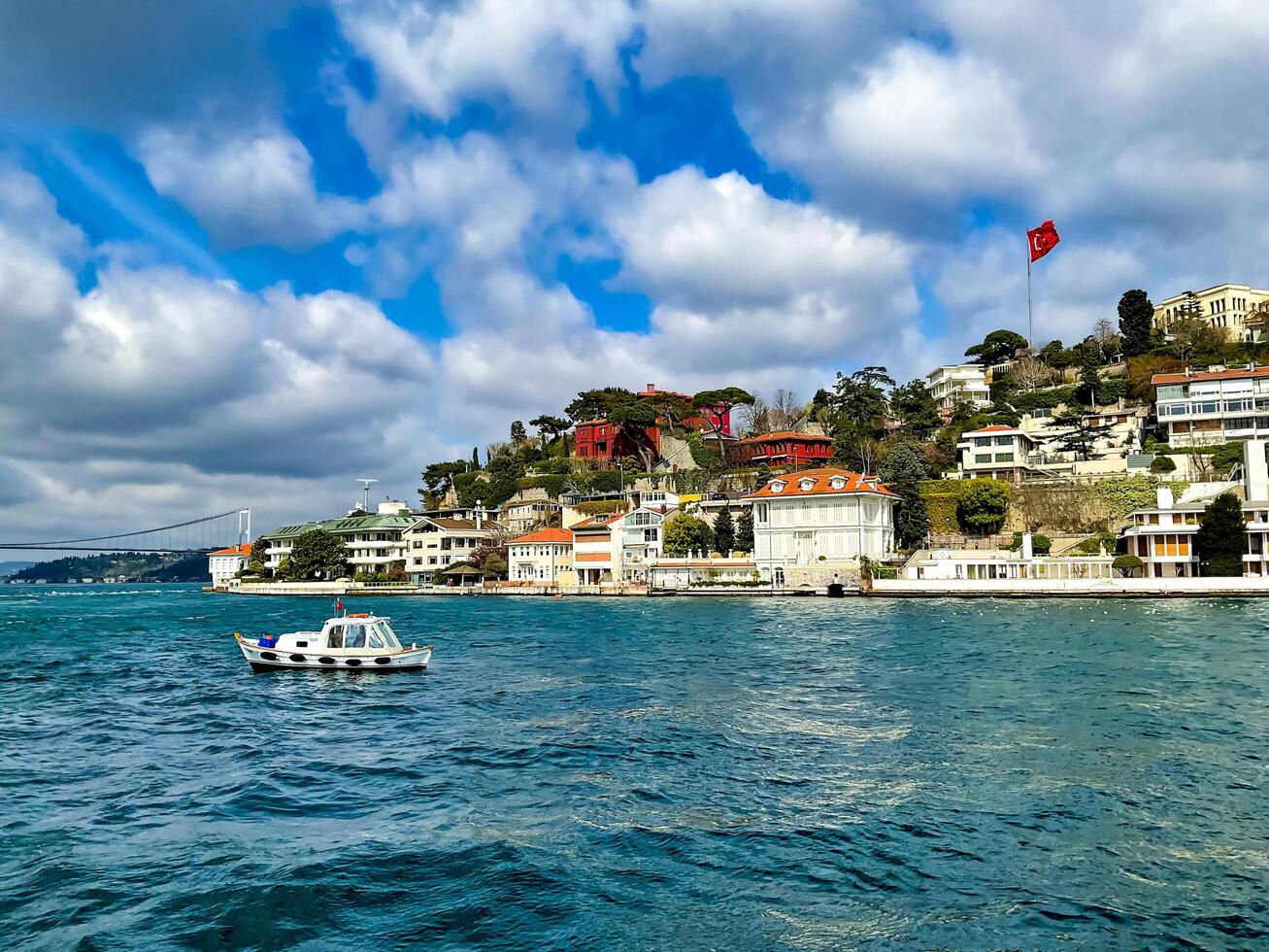 Istanbul, Turquie avril 2023. paysage et paysage marin photo