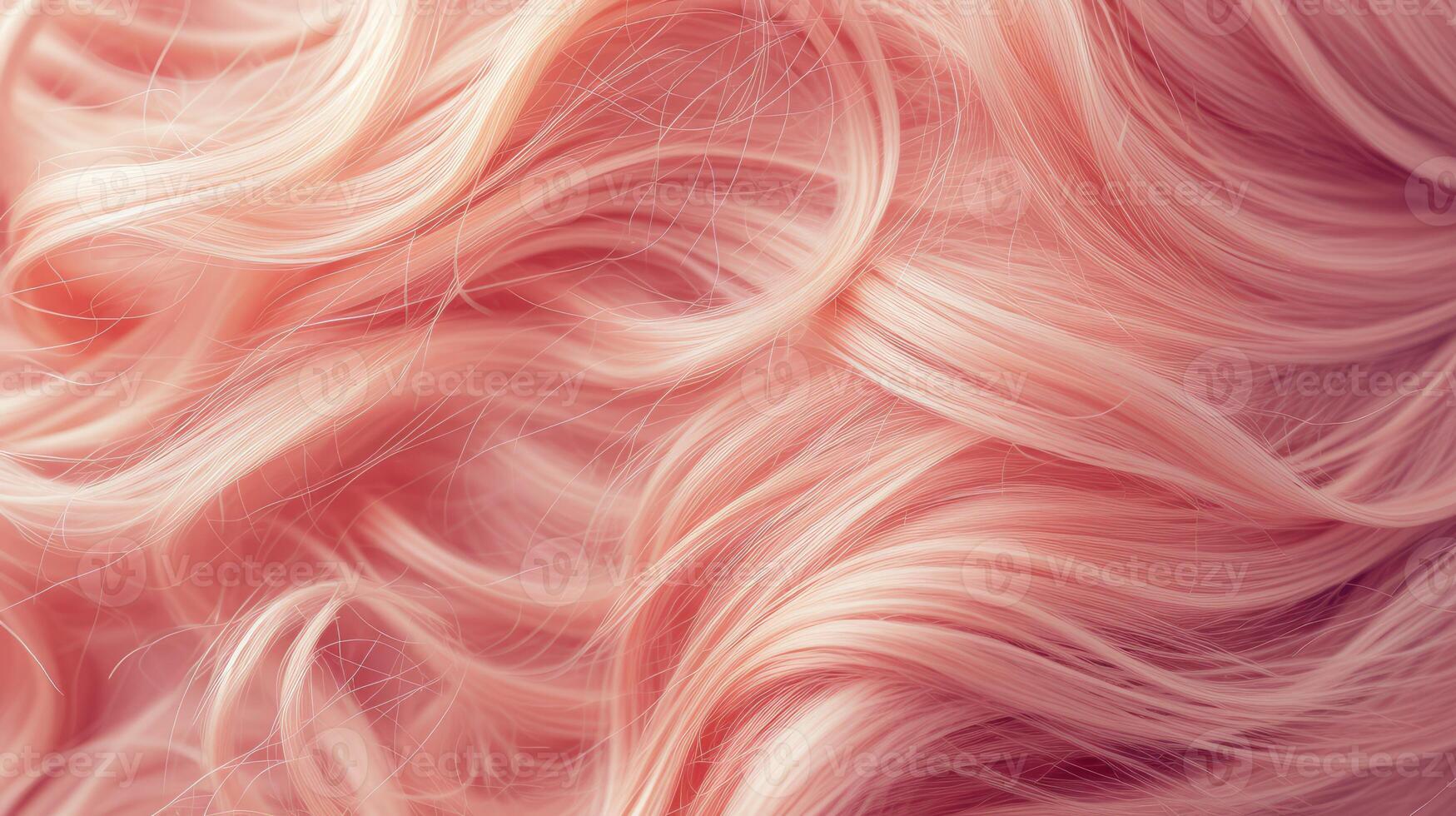 ai généré génératif ai, pêche duvet Couleur de 2024, cheveux texture Contexte photo