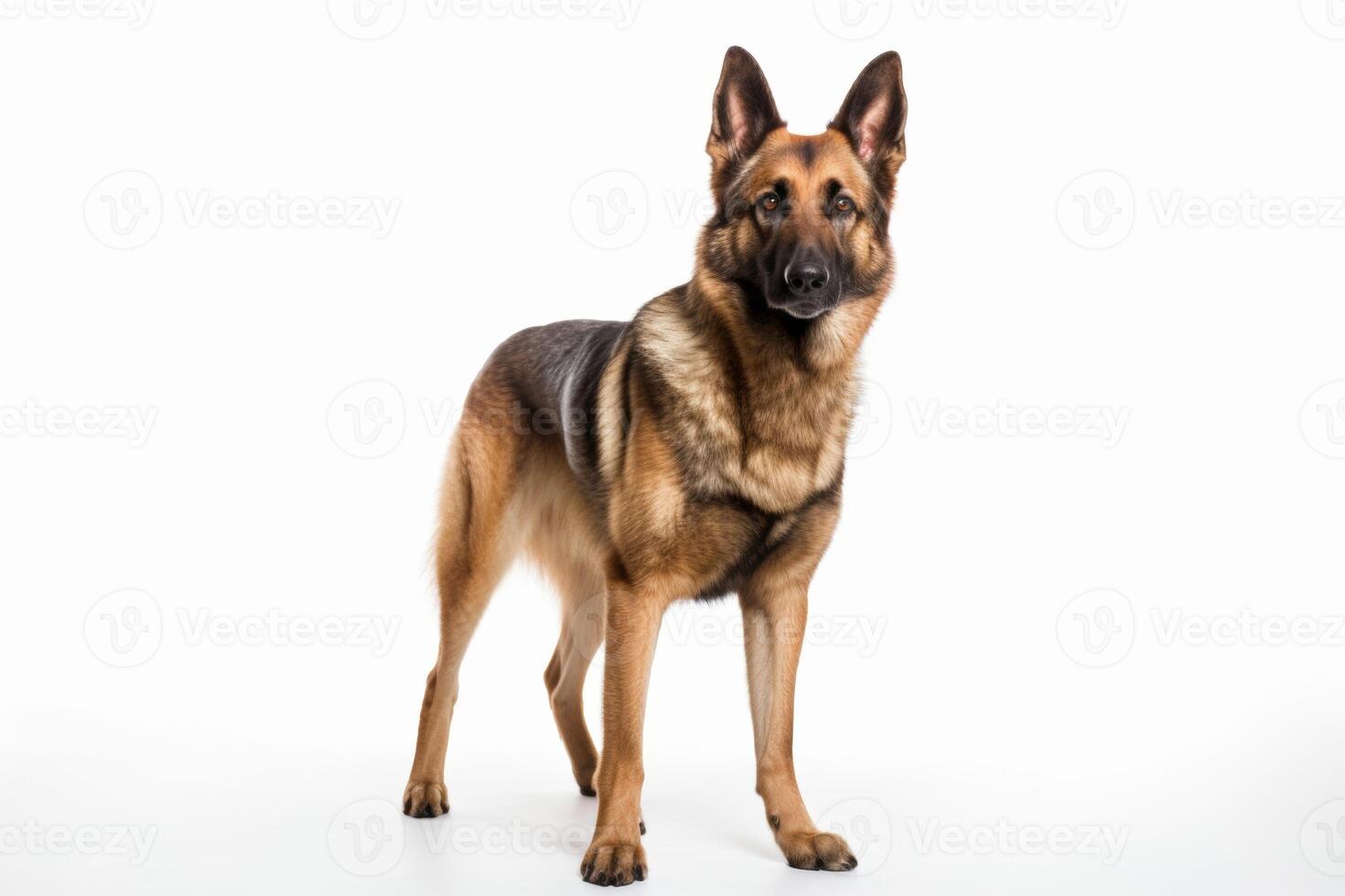 ai généré allemand berger chien clipart photo