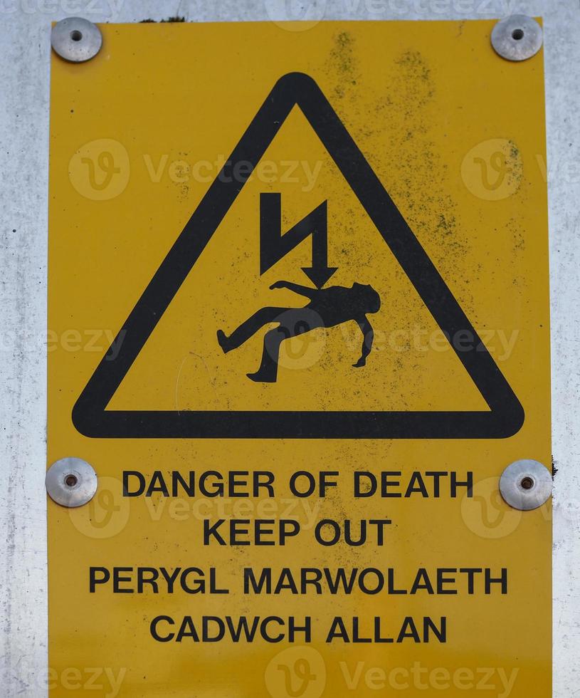 danger de mort tenir à l'écart photo