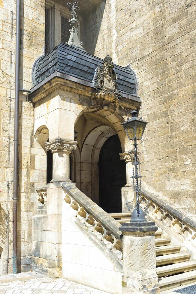 Quedlinbourg, Allemagne - 2015, ville salle côté porte, Quedlinbourg, harz, Saxe et bien, Allemagne, unesco monde patrimoine site photo