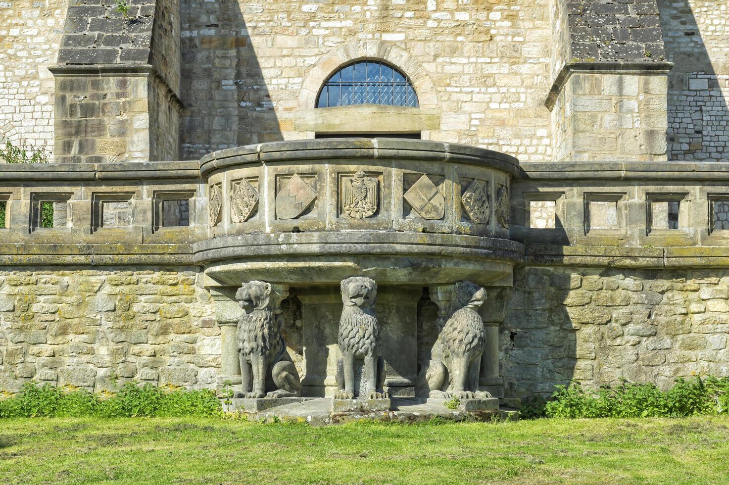 Goslar, Allemagne, 2015, impérial palais ou Kaiserpfalz, Goslar, harz, inférieur Saxe, Allemagne, unesco monde patrimoine site photo