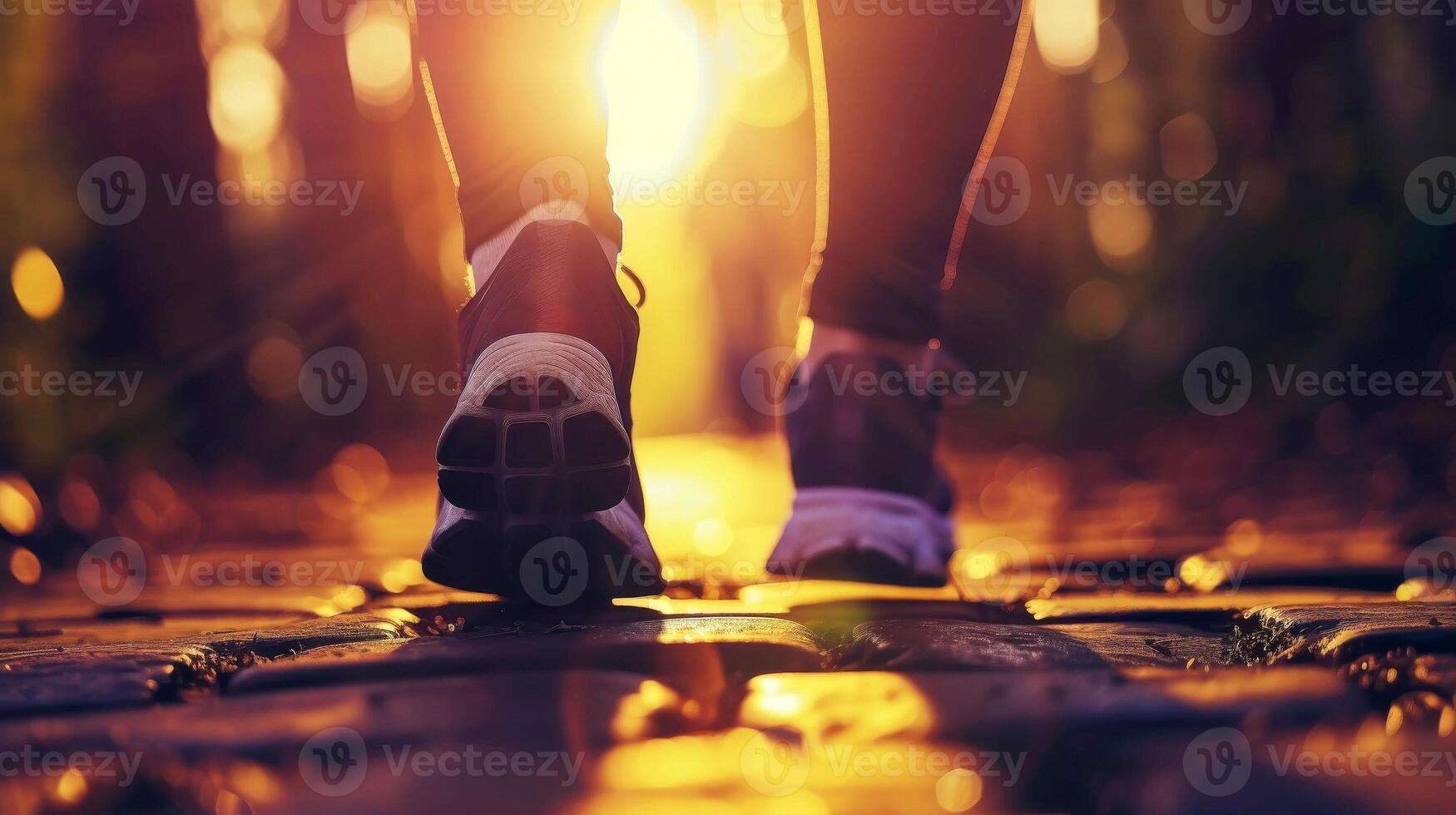 ai généré fermer, marathon fonctionnement course gens en compétition dans aptitude et en bonne santé actif mode de vie pieds sur route, génératif ai photo