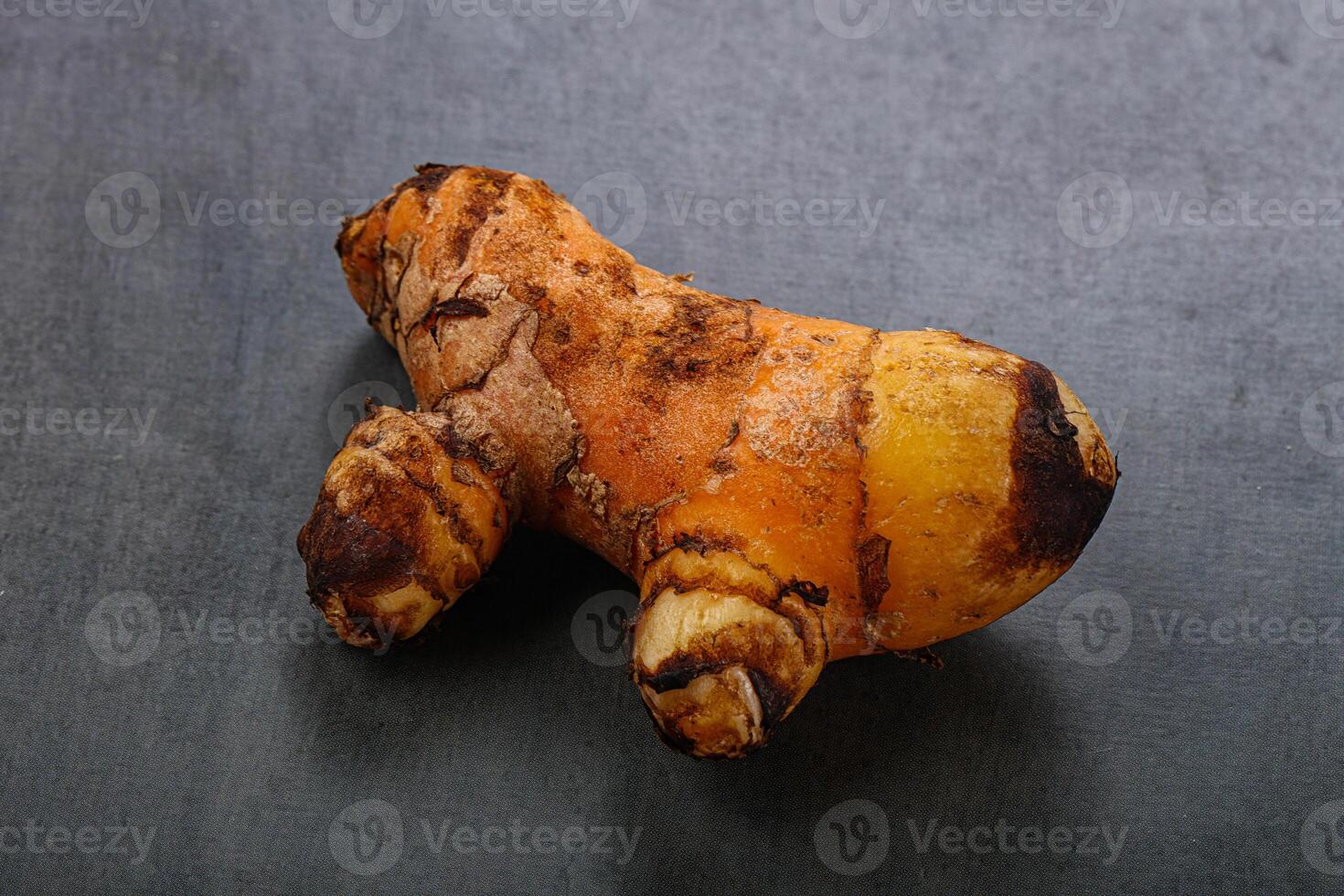 Frais curcuma racine pour cuisine photo