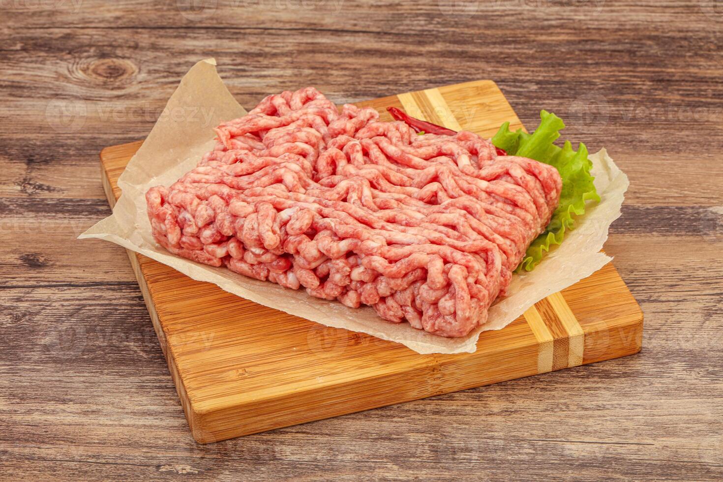 viande hachée - porc et boeuf photo