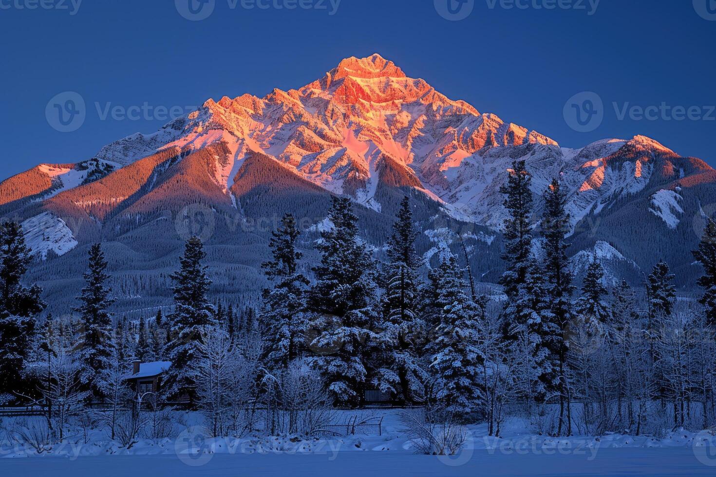 ai généré magnifique la nature Montagne paysage professionnel la photographie photo