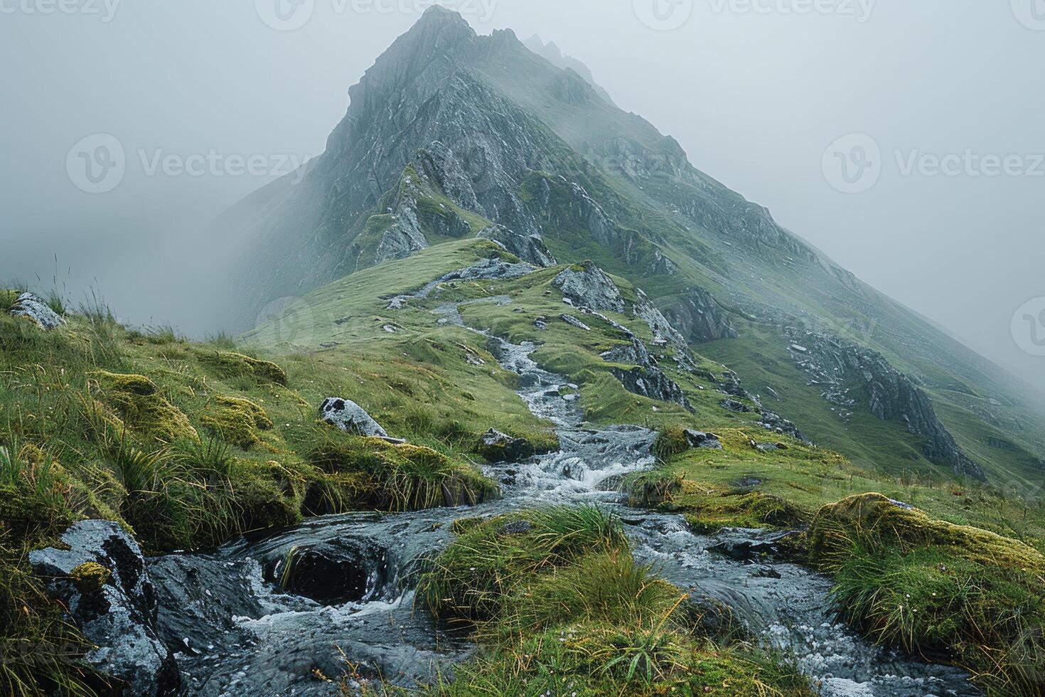 ai généré l'eau couler la nature professionnel la photographie photo