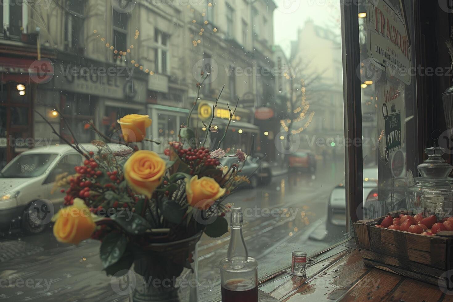 ai généré le fenêtre de une moderne et élégant magasin conception professionnel la photographie photo