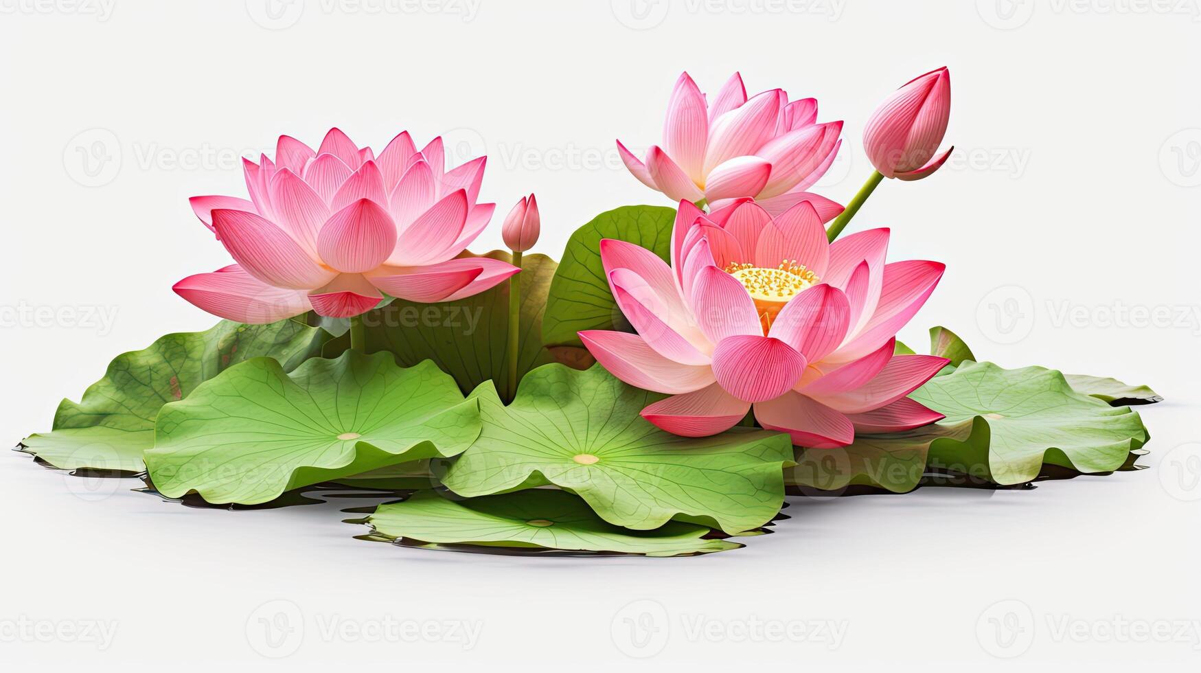 ai généré la nature lotus fleur png ai généré photo