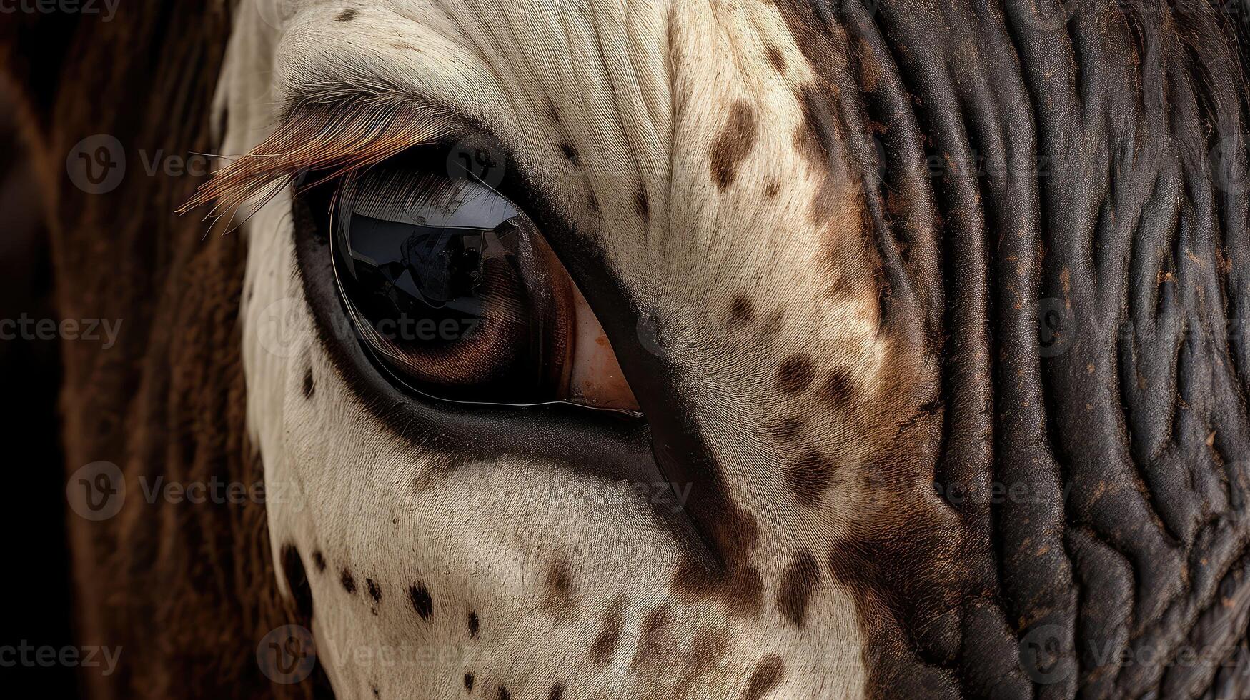 ai généré bétail vache pis ai généré photo