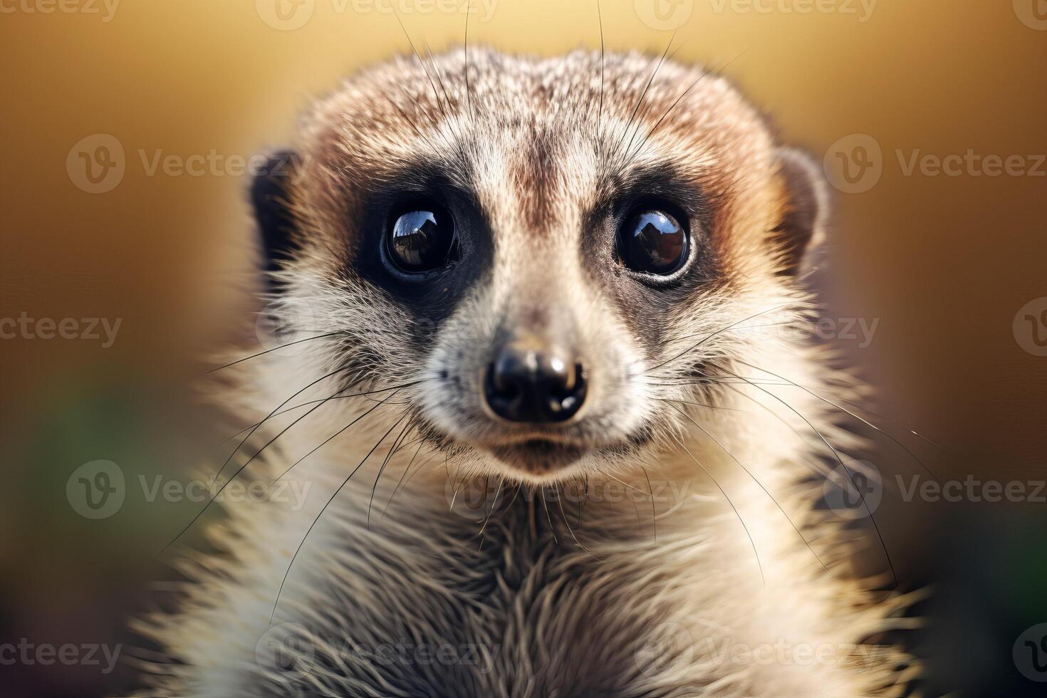 ai généré vigilant suricate animal. produire ai photo