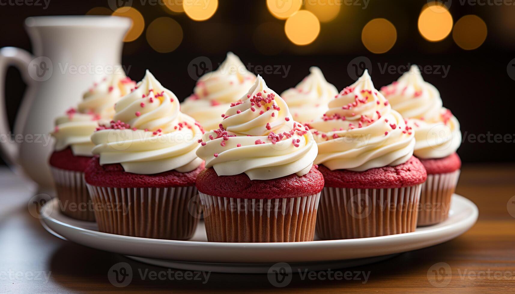 ai généré fait maison petit gâteau avec gourmet décoration, une sucré anniversaire indulgence généré par ai photo