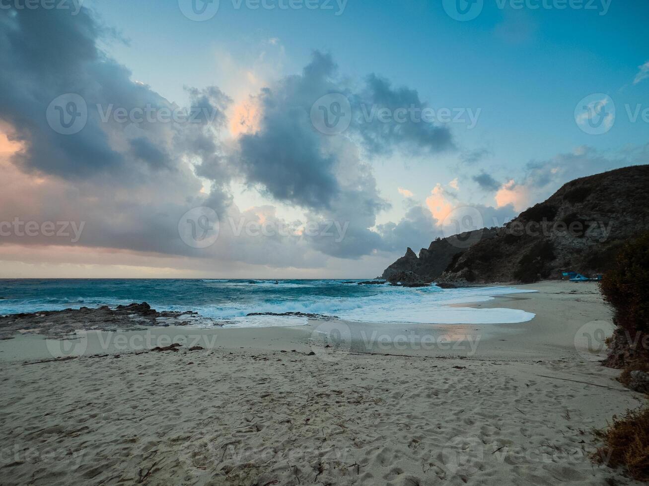 capo vaticano plage. calabre Italie photo