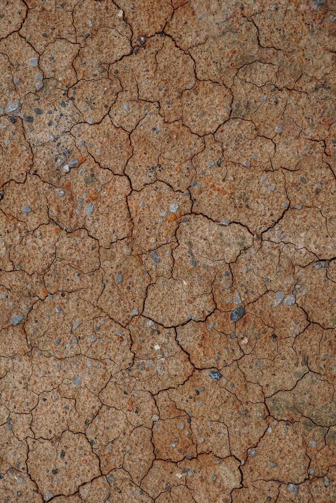 sec et aride sol, climat changement photo