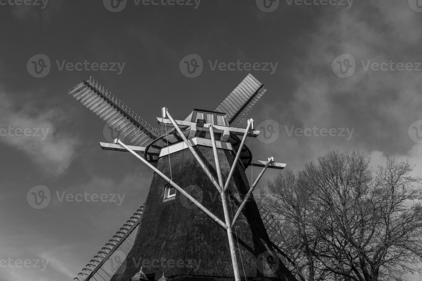 Moulin à vent dans Allemagne photo