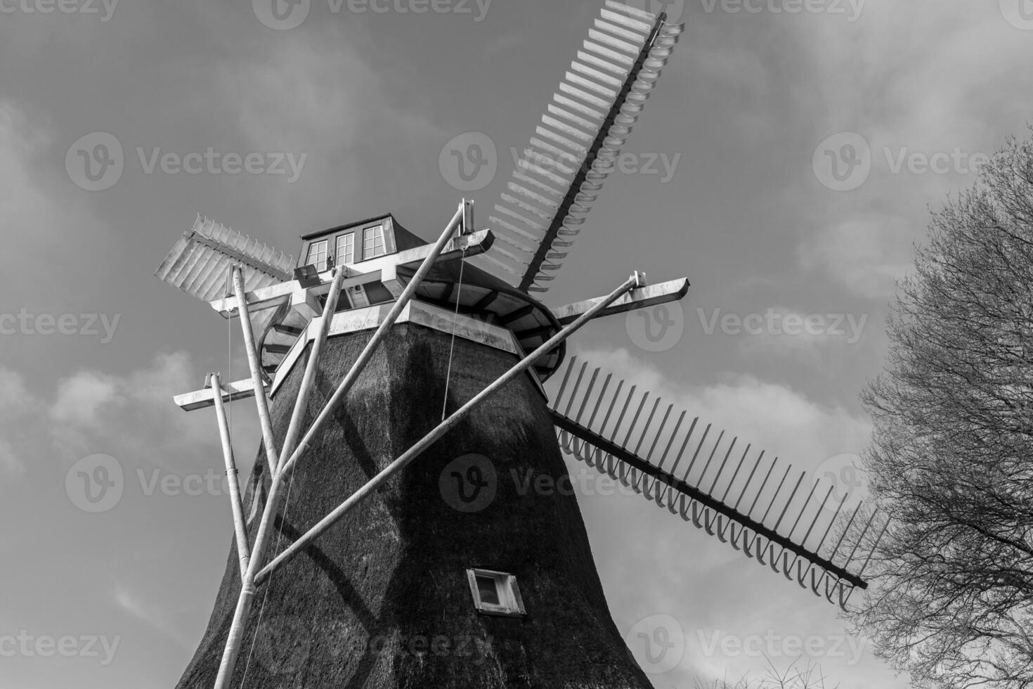 Moulin à vent dans Allemagne photo