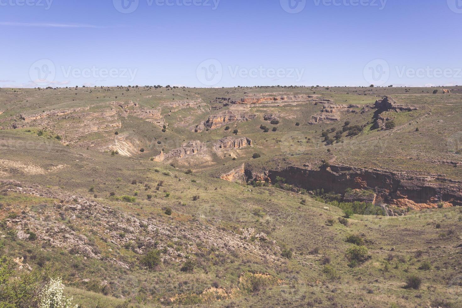 durée canyon et sépulvéda. Ségovie. Castille Léon. Espagne. L'Europe . photo