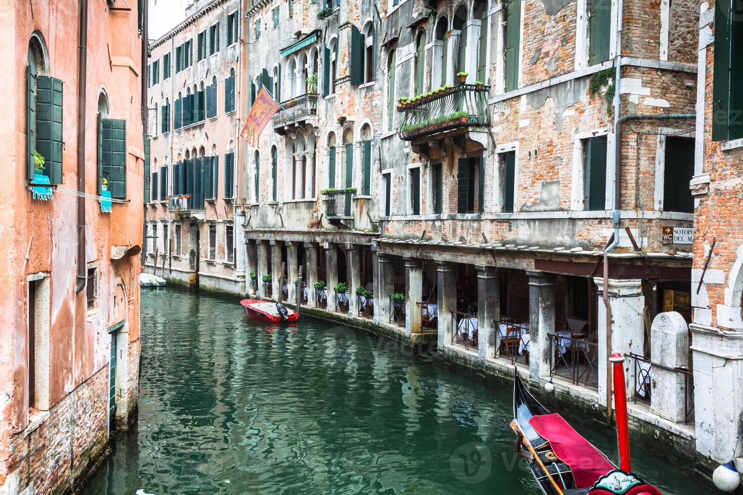 magnifique vue sur le Venise ville dans Italie avec canal photo