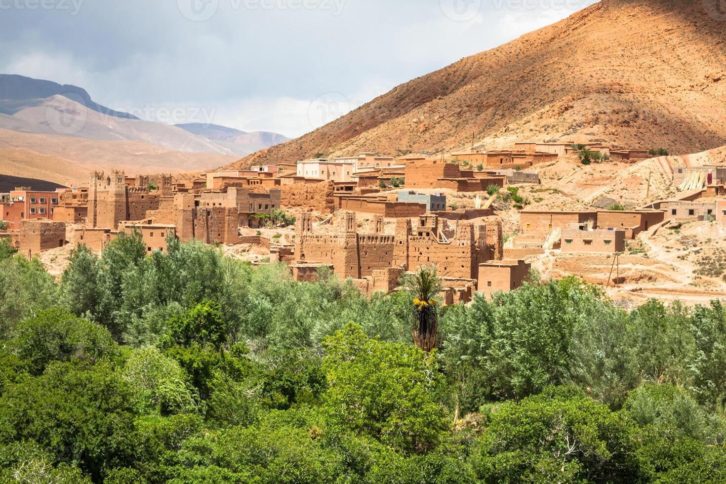 ville dans dades vallée, Maroc photo