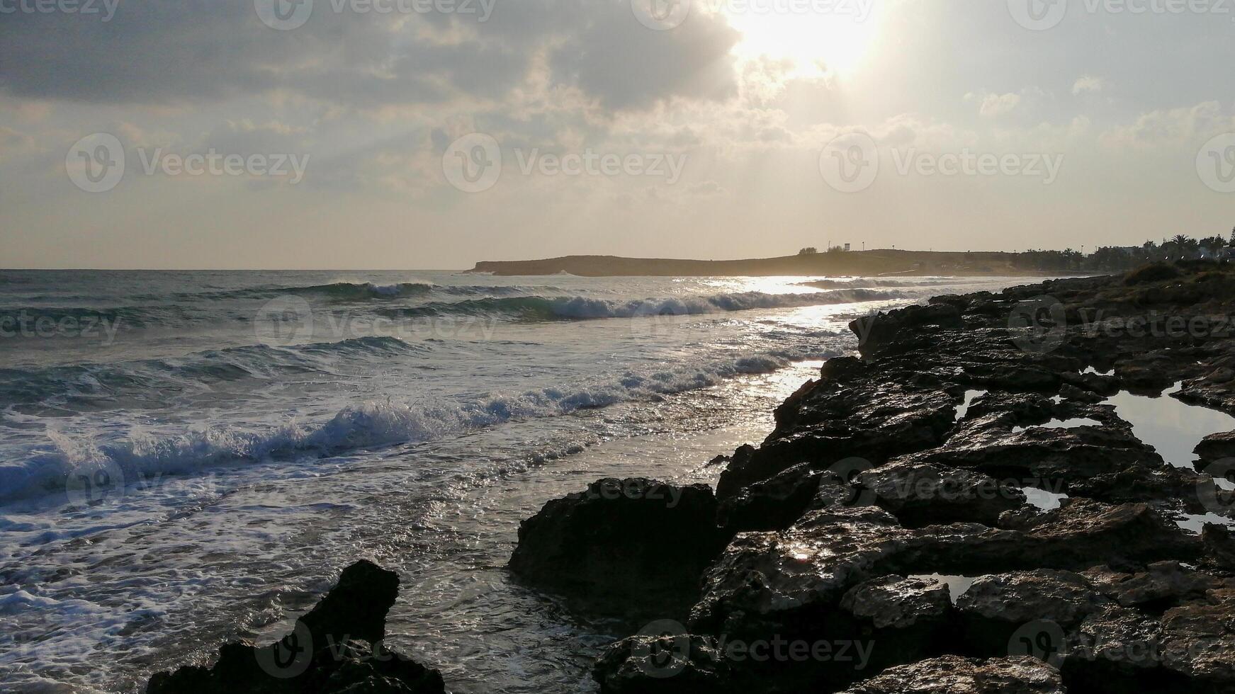 aya Napa dans hiver temps, Chypre photo