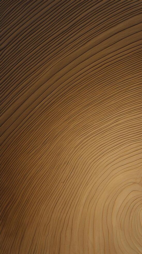 ai généré courbe et modèle comme bois grain doux lumière Contexte texture verticale mobile fond d'écran photo
