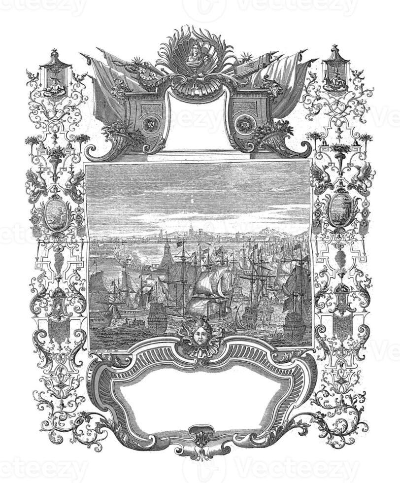 arrivée de Roi Charles iii, ancien illustration. photo