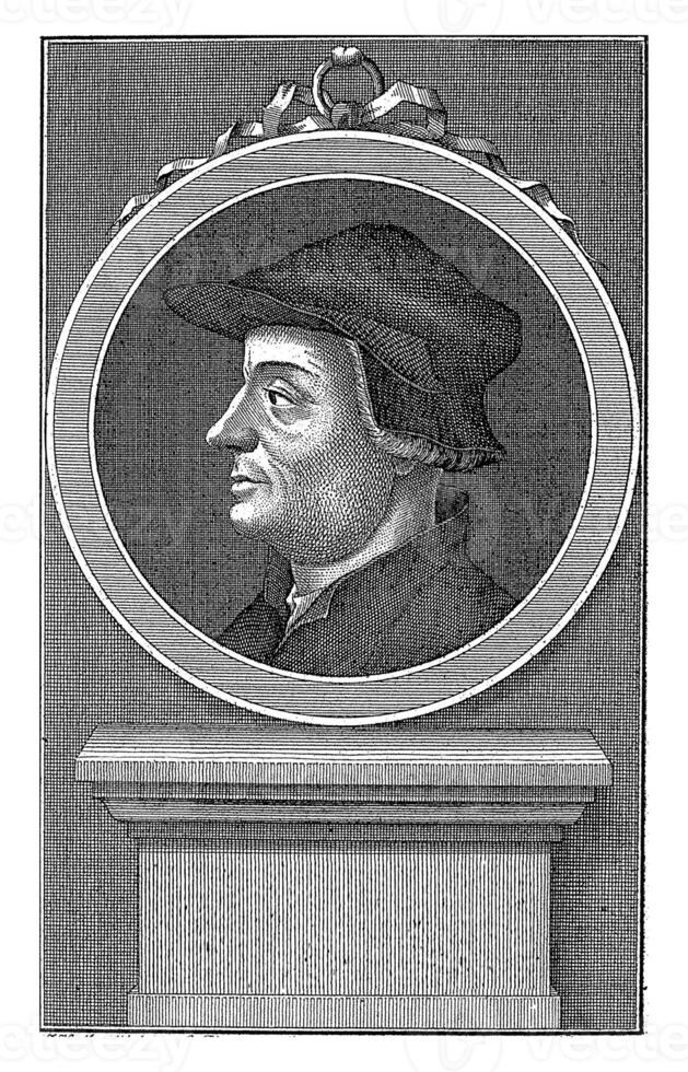 portrait de prêtre Ulrich zwingli photo