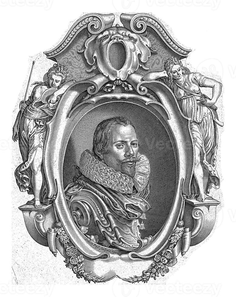 portrait de Hendrik arentsen vapoteur, Simon van de passer, 1622 photo