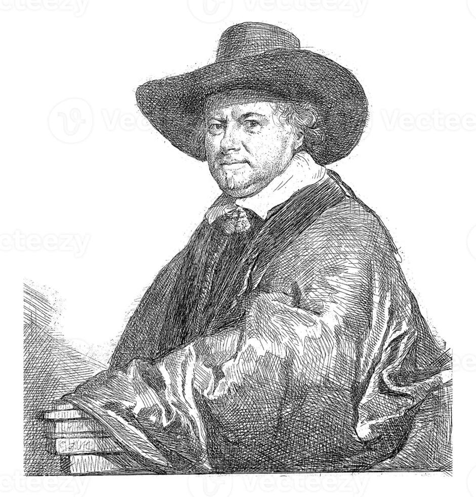 portrait de Jan van goyen photo