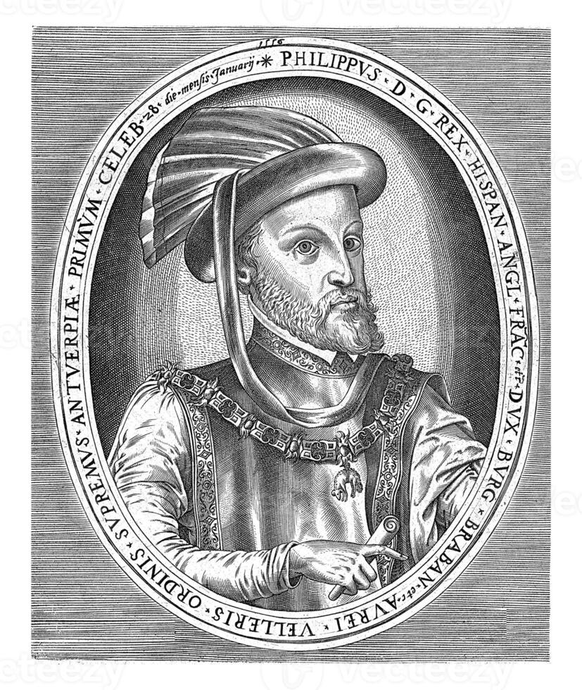 portrait de Philippe ii, Roi de Espagne photo