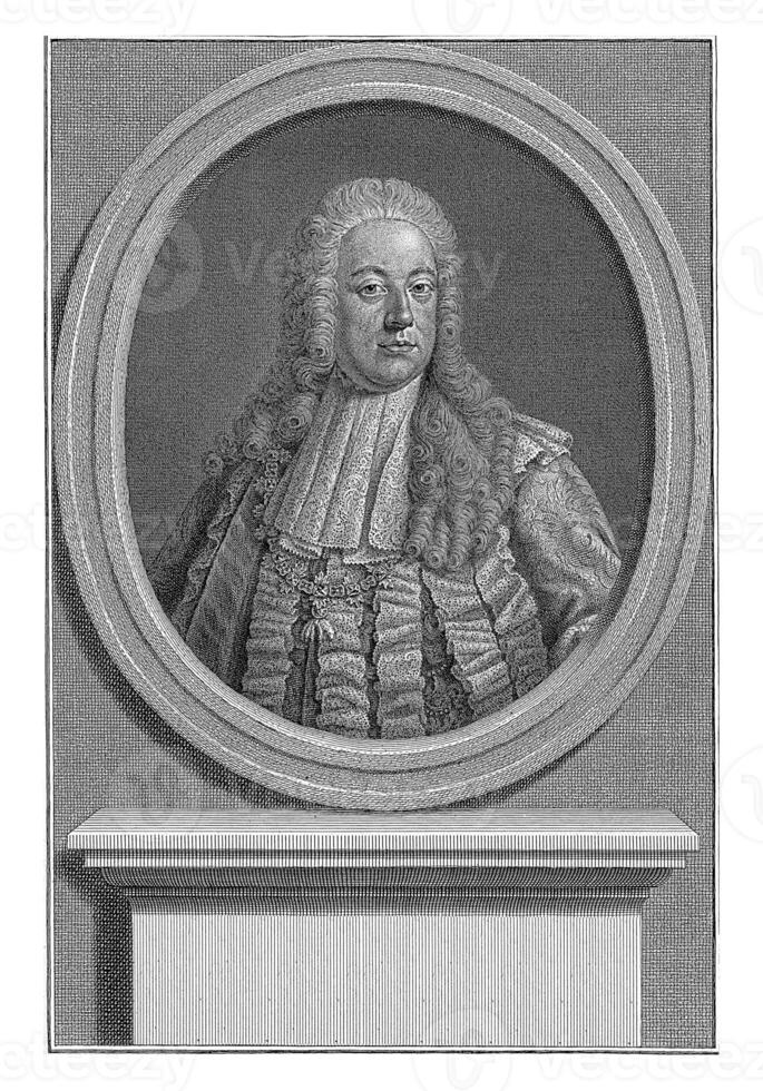 portrait de allemand empereur Francis je stéphanus photo