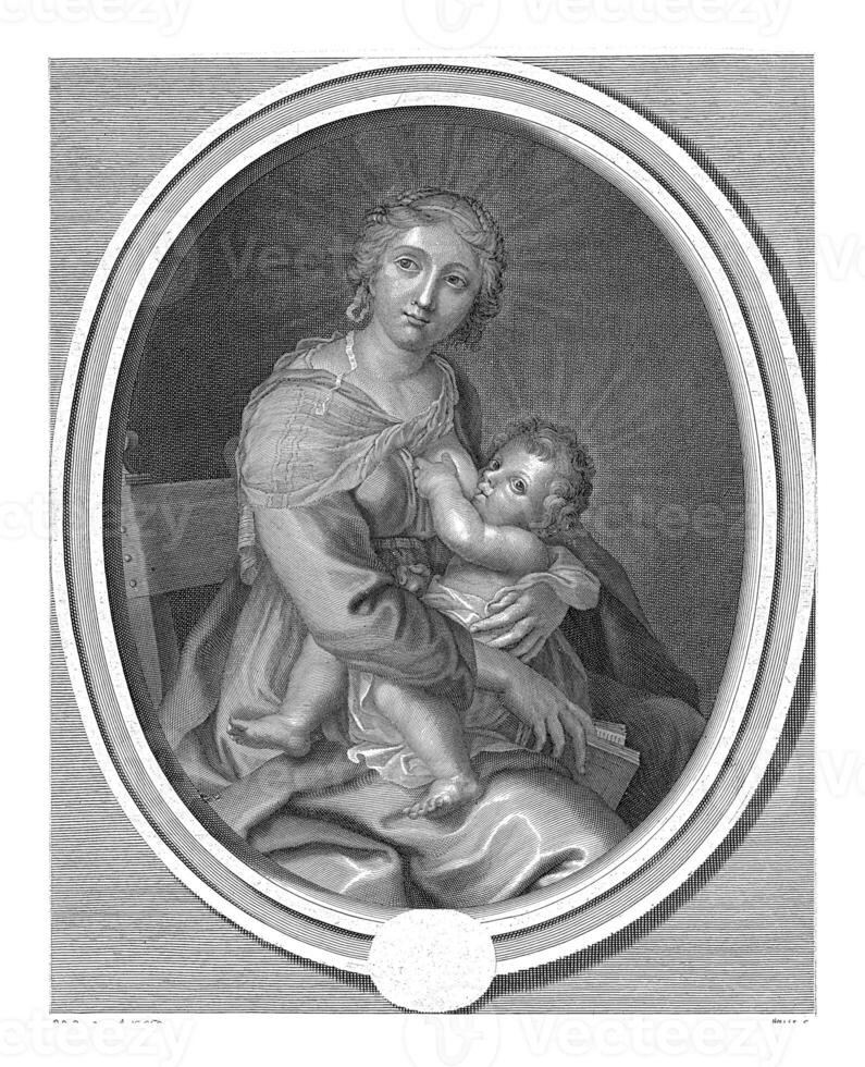 Marie allaitement maternel le Christ enfant photo