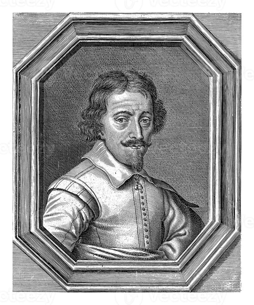 portrait de Zacharie Jansen, Jacob van meurs, après hendrik Berckman, 1655 photo