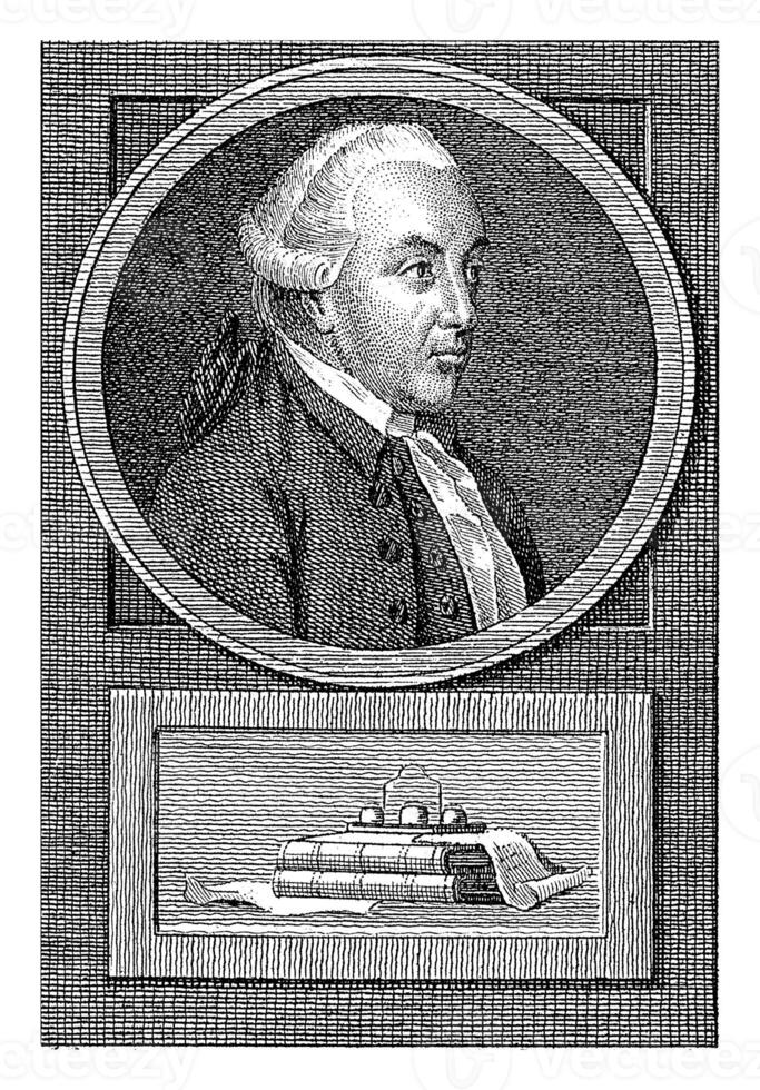 portrait de adrien van Zeebergh, renier vins je, après Jacobus achète, 1783 - 1795 photo