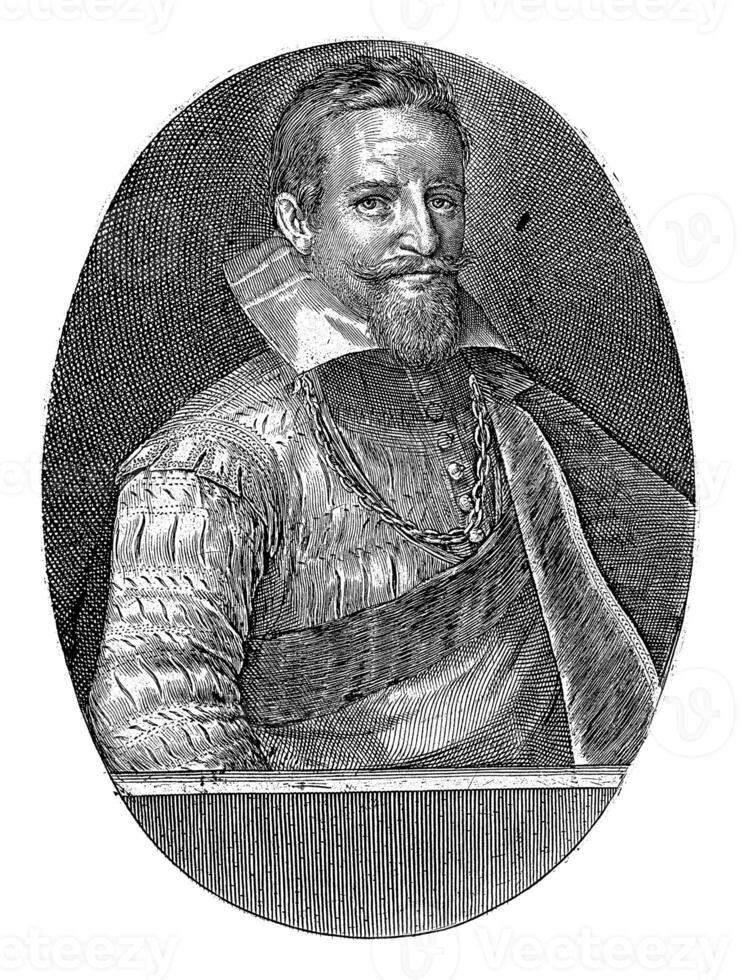 portrait de Jacob maman, croustillant van de passe je, 1574 - 1637 photo