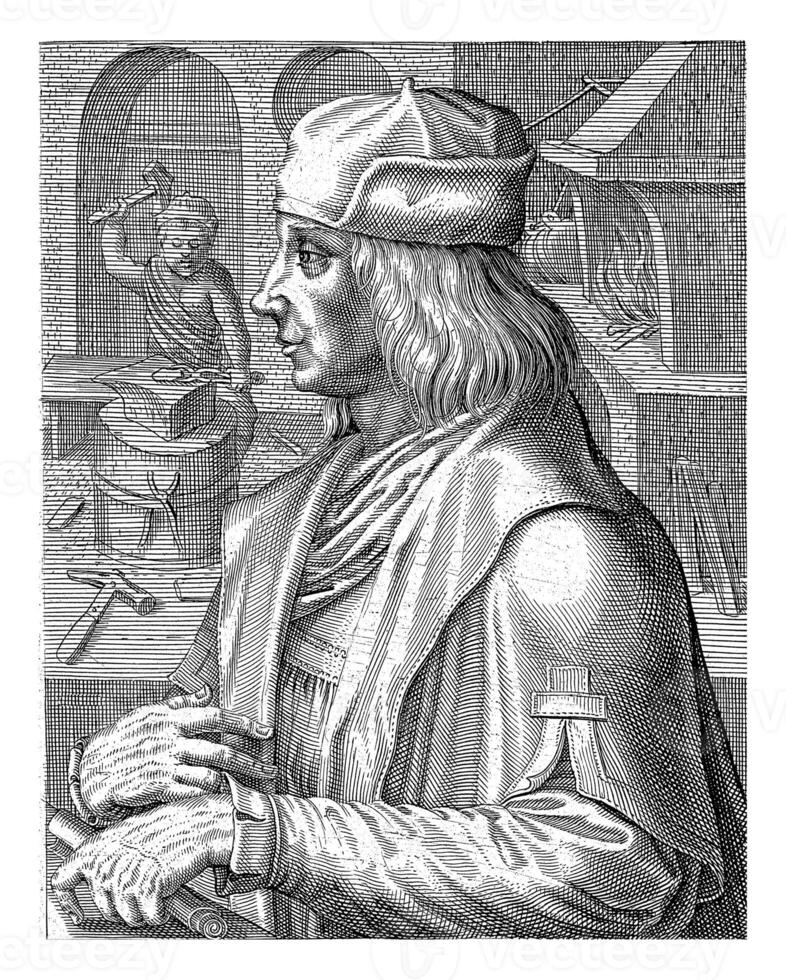 portrait de quinten Massijs, hendrik honnête je, 1610 photo