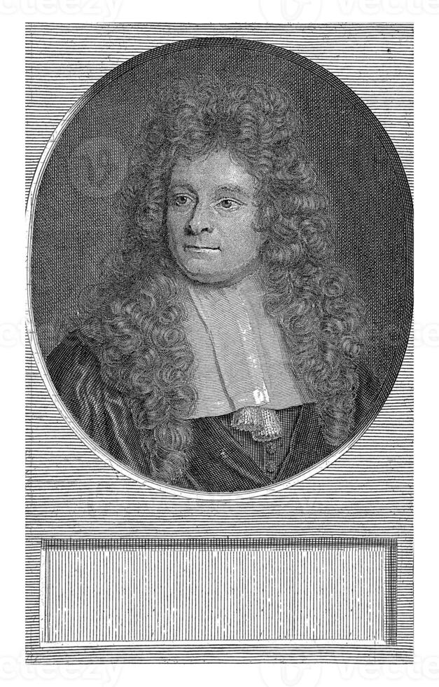 portrait de Steven Blankaart, gilliam van der Gouwen, après David van der plas, 1670 - c. 1740 photo