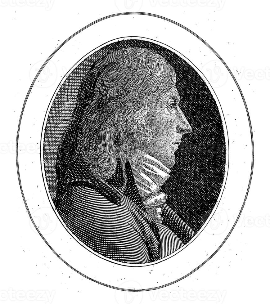 portrait de christophe Jacob Keller, christophe Guillaume bock, 1802 photo