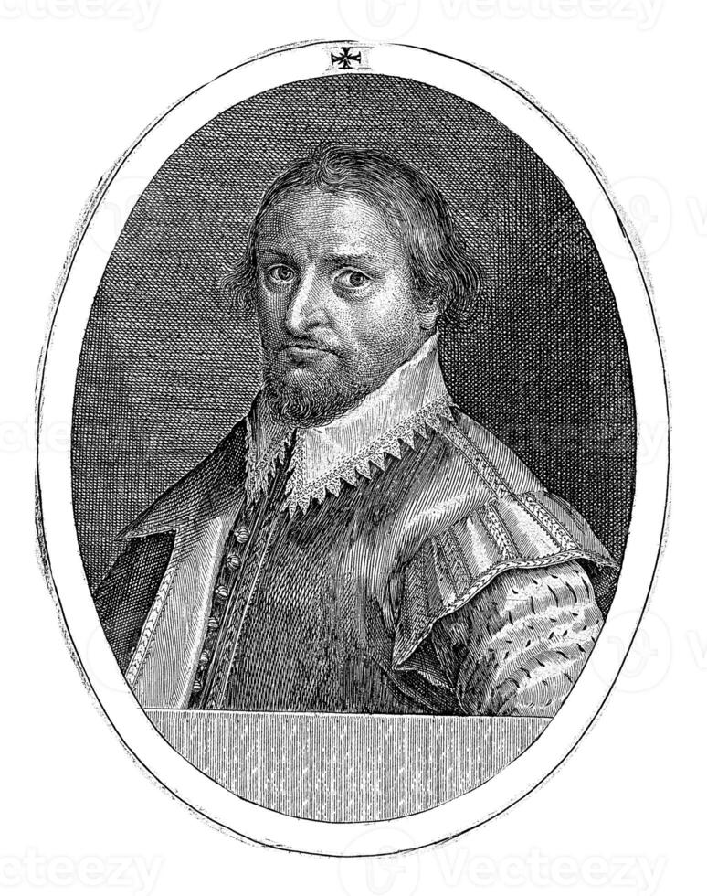 buste portrait de Frédérick iv de le palatinat, croustillant van de passe je, après 1592 - 1637 photo