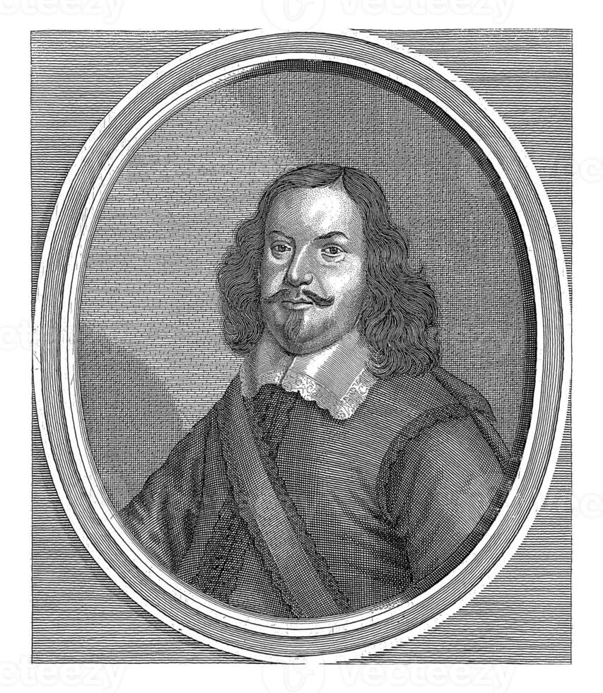 portrait de ferdinand sigismond kurtz von Senftenau, cornélis Meyssens, après Jacob troprenvliet, 1670 photo