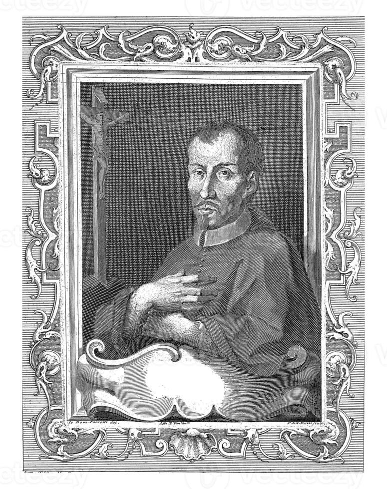 portret van bisschop Gherardo Ghérardi, Antonio pazzi, après giovanni dominique furetti, 1750 - 1819 photo