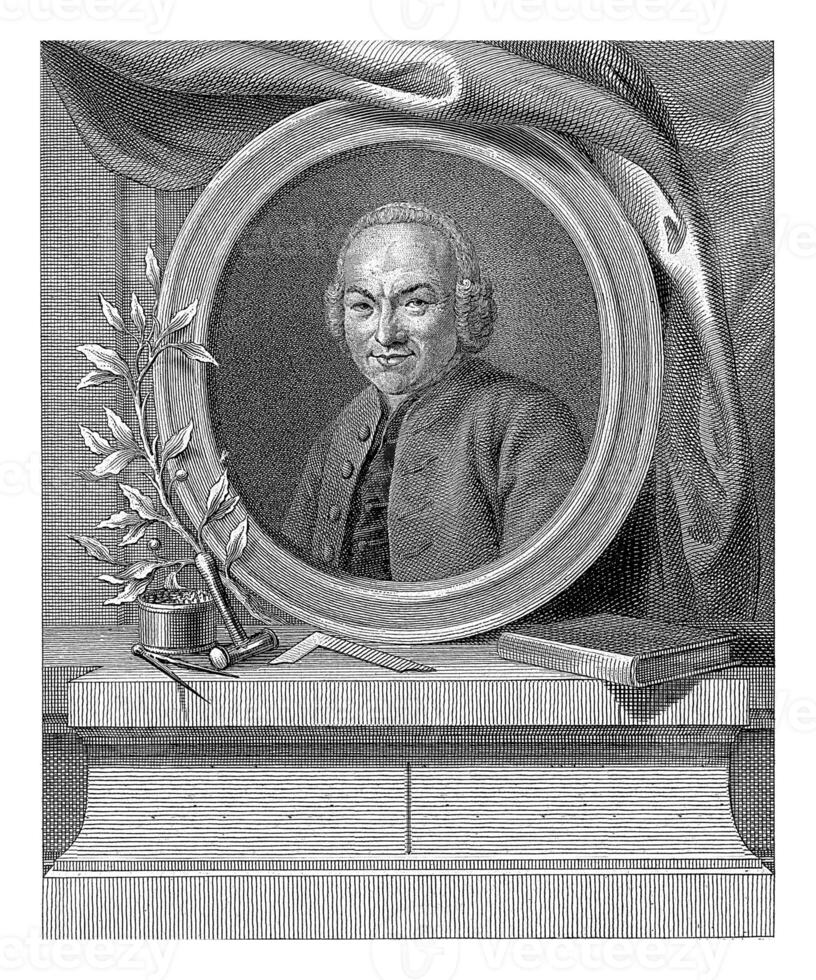 portrait de Jeanne Michael Fleischmann, renier vins je, après Sara troost, 1768 photo