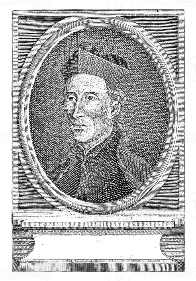 portret van juriste salvatore corticelles, giovanni tambourins, dans ou après 1758 photo