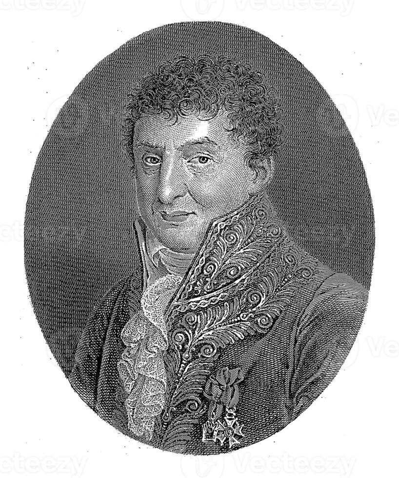 portrait de scientifique simone stratique, giovita garavailles, après Giuseppe salut, 1800 - 1835 photo