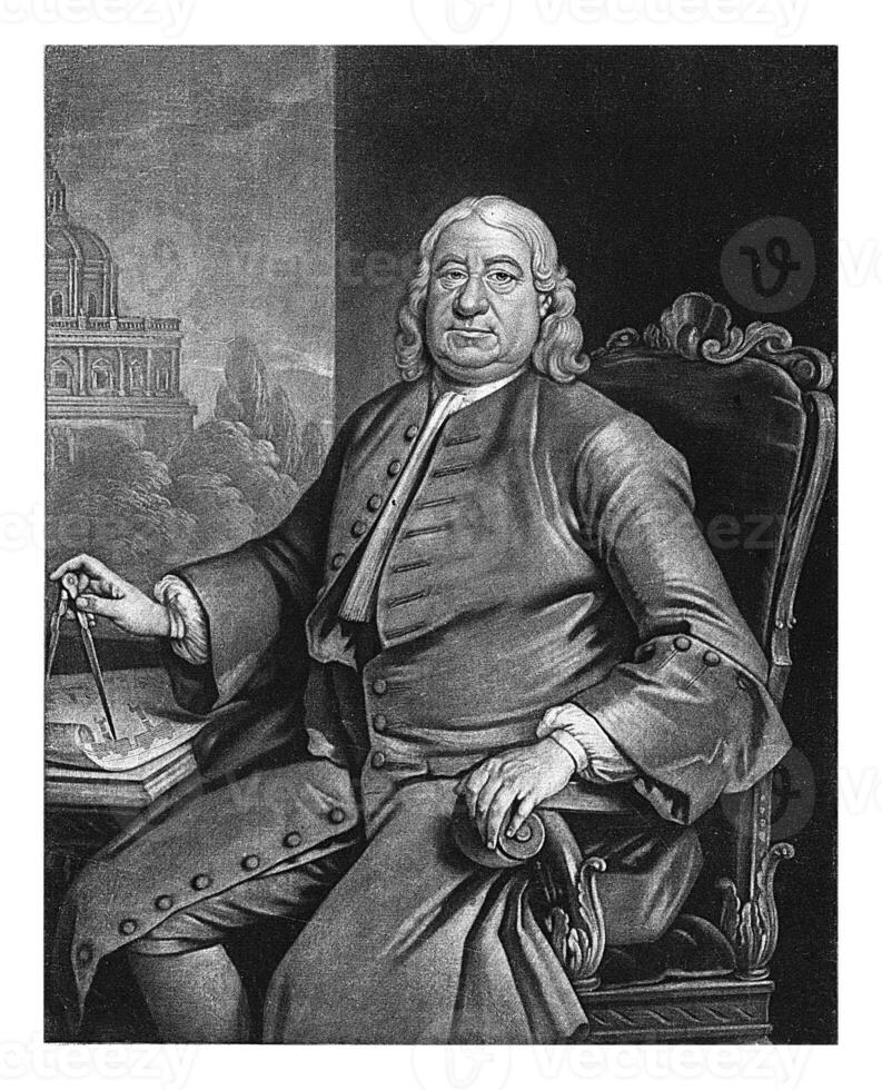 portrait de Francis forgeron, Alexandre van haecken, après William Winstanley, 1735 - 1757 photo