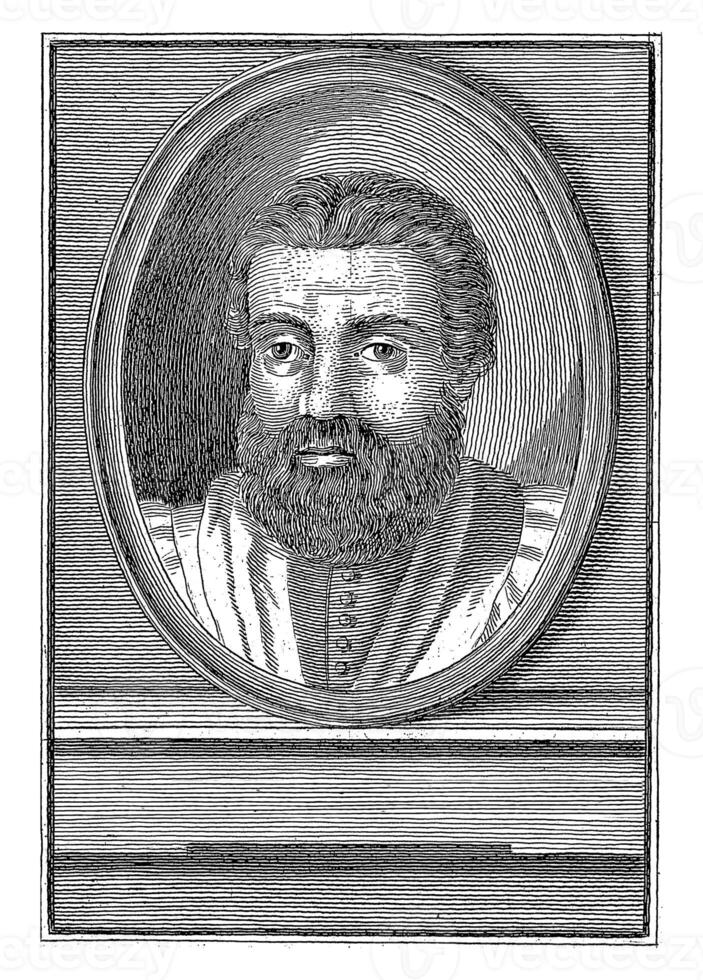 portrait de auteur compositeur baccio Talani, J. verkruys, 1750 photo