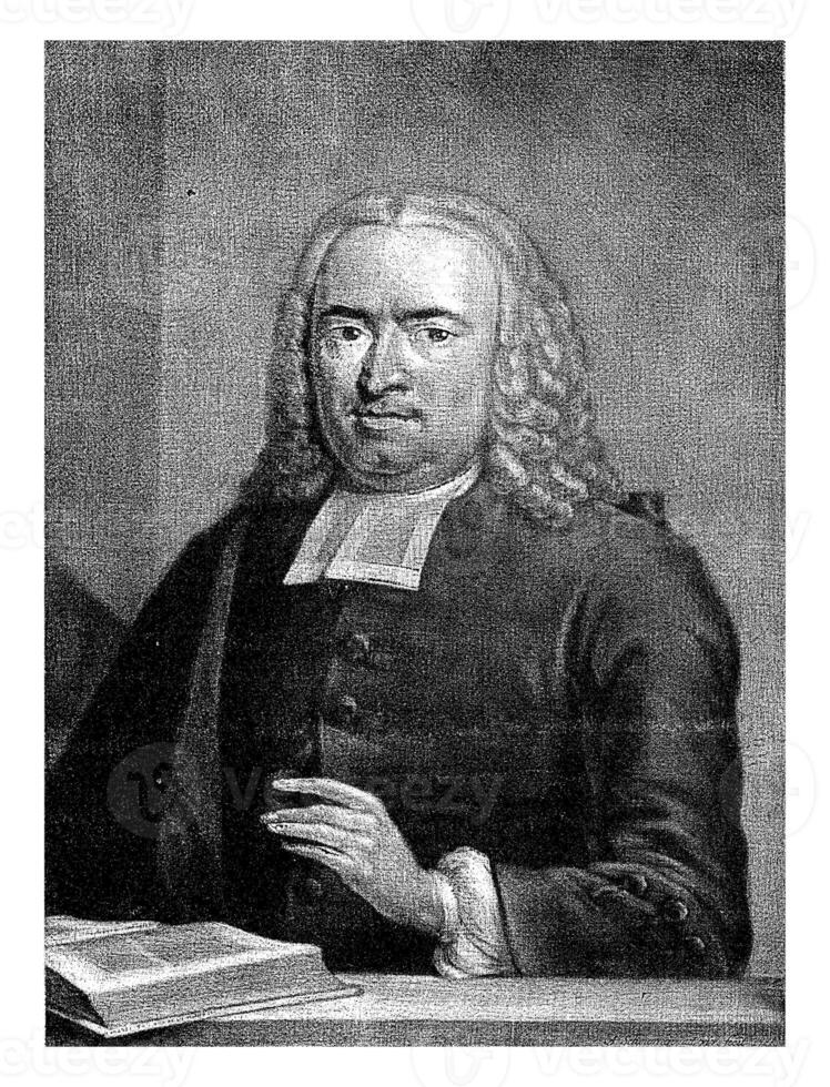 portrait de Gérardus sandifort, aert Schouman, 1751 photo